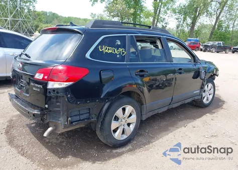2011 Subaru Outback 3.6R Limited z USA, uszkodzony, nr VIN 4S4BRDLCXB2314074